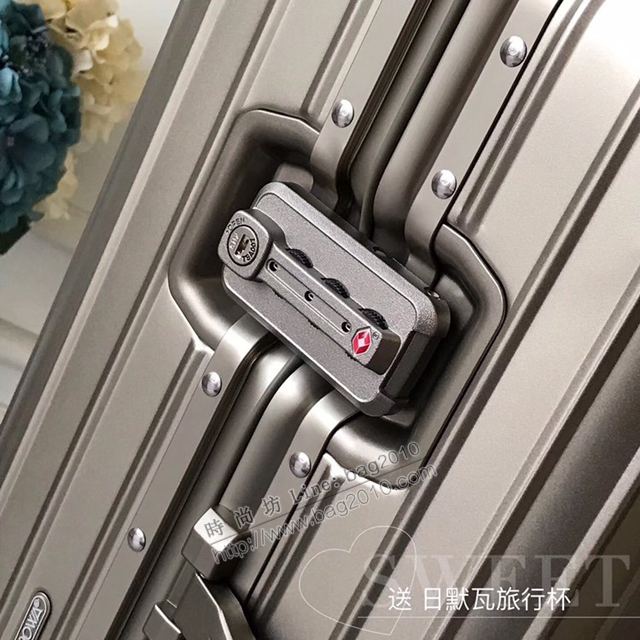 Rimowa拉杆箱 66624 專櫃topas系列 全鋁鎂合金行李箱 日默瓦拉箱 帶鋼印最高版本xzx1065
